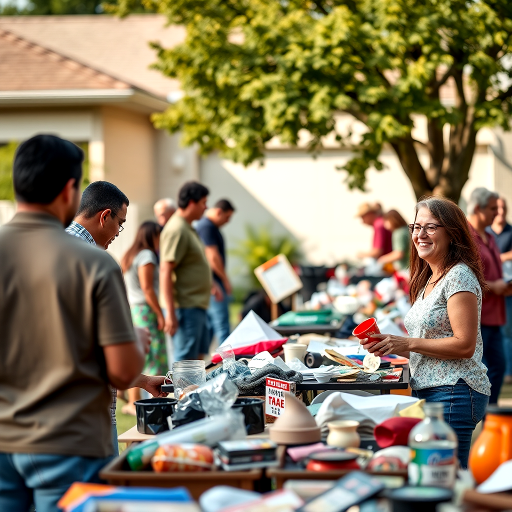 garage sale